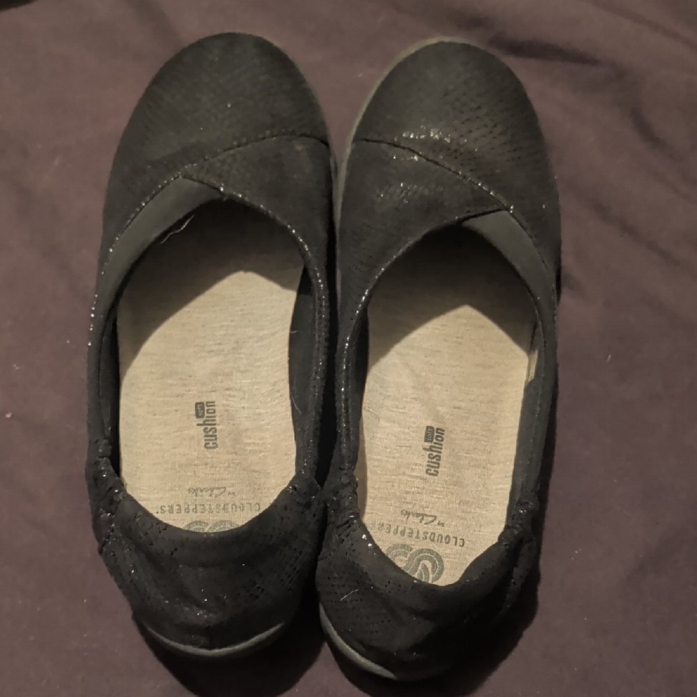 Clarks Black Women's Flats